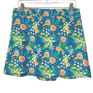 Ripskirt Wrap Skirt Medium‎ Floral Multicolored Polyester Spandex SW-1970